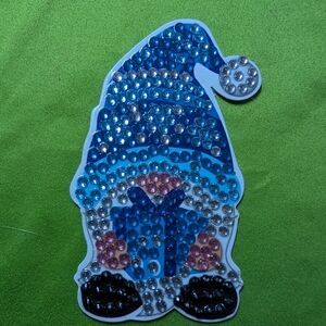 5 For $10 Sparkling Blue Gnome Fridge Magnet